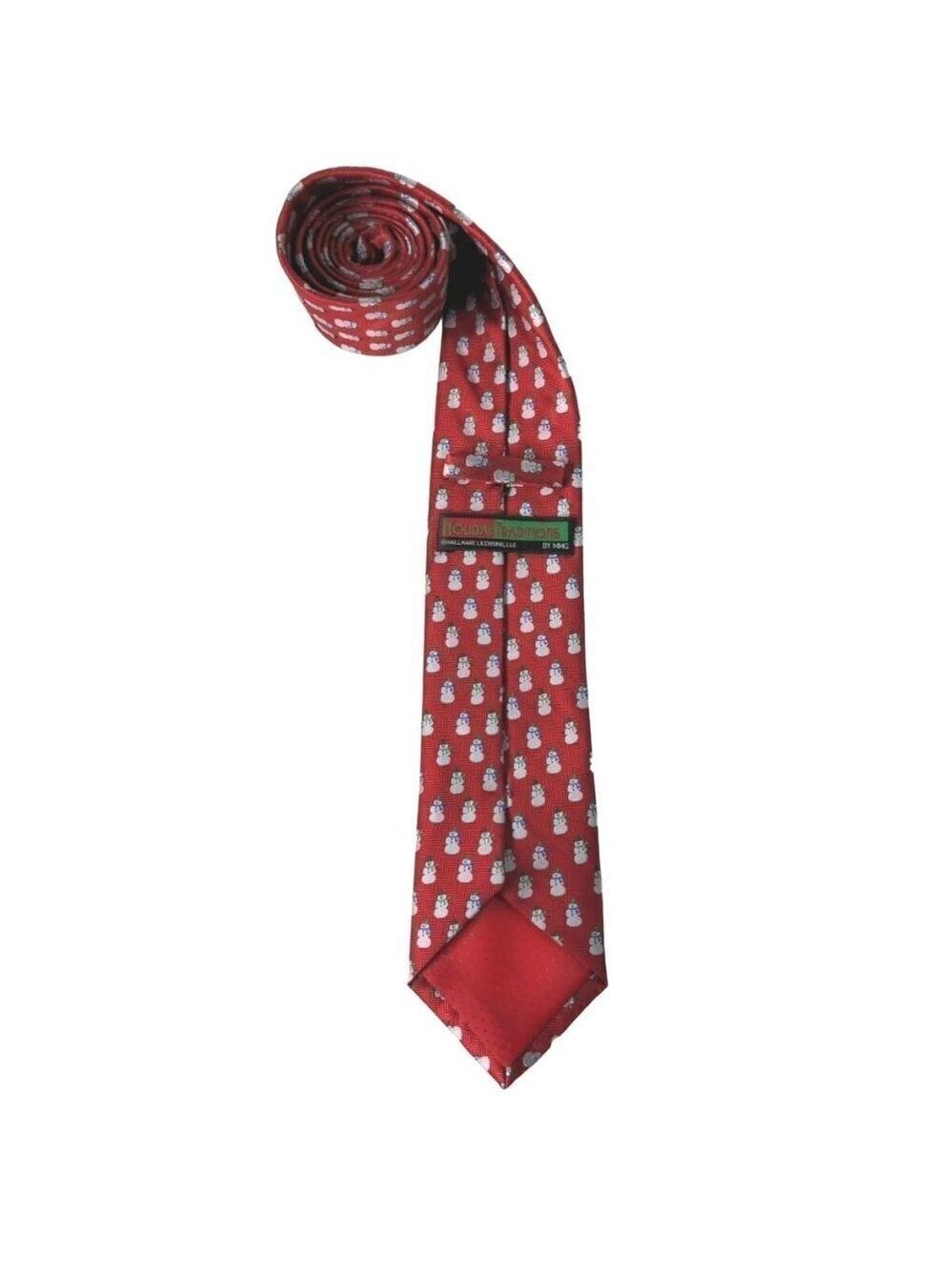 Hallmark Snowman All Over Print Necktie - Picture 5 of 7